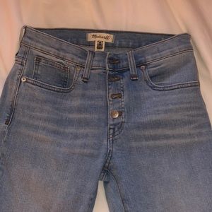 Madewell 9” high-rise skinny jeans
